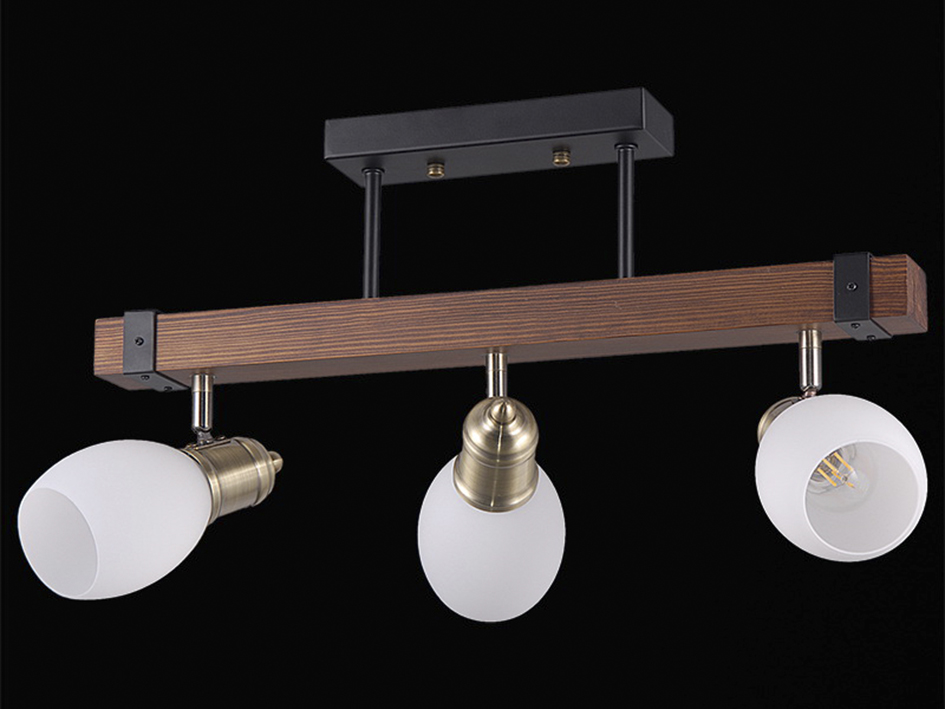 Светильник IL 9724-3CSQ-79 BK AB WD     ELEKTRA