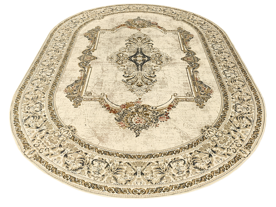Ковер ARMAN 150X225 RONESANS CREAM ОВАЛ   FARRAHI