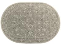 Ковер ELEGANT 200X290 EL101 SILVER L.GREY ОВАЛ  FDS OZ KAPLAN 