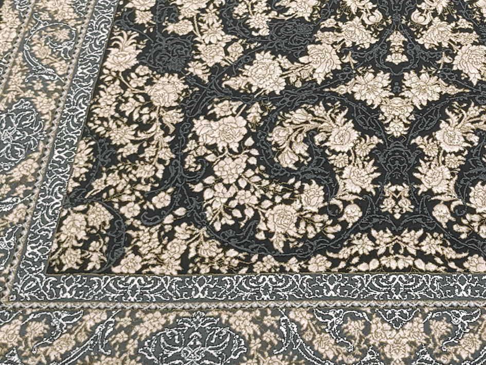 Ковер BARZIN 240X340 ALMA DARK LIGHT GRAY NEW   FARRAHI