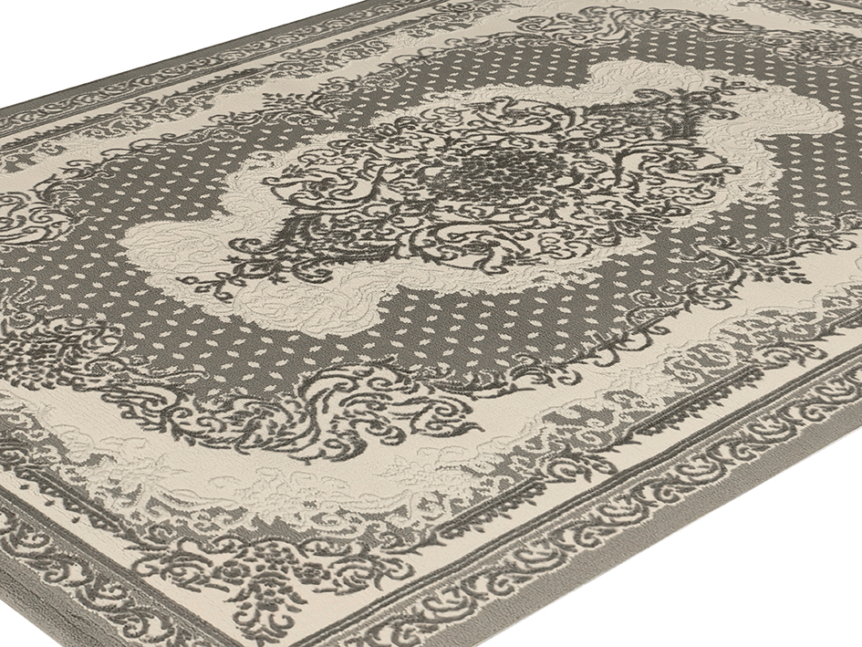 Ковер ASTER 060X100 01193B CREAM-L.GREY  FDS OZ KAPLAN 