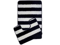 Набор ковриков для ванной 50Х80 и 50Х40 Черный 513 Confetti Maximus Мультиколор  ComeForte  