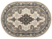 Ковер DAMOON 250X350 DM002 CREAM ОВАЛ   FARRAHI