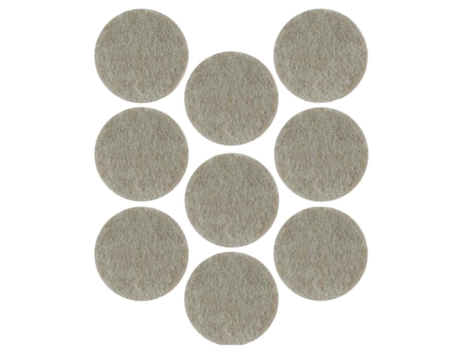 Подкладки под мебель 9 шт 25 мм войлок самоклеющиеся   FIT