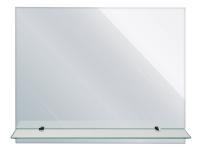 Зеркало 600*500 мм прямоугольное с полкой 600 мм 40131  САНАКС 