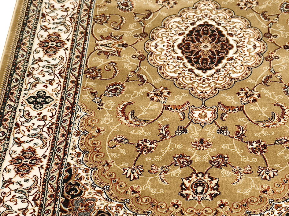 Ковер TAJMAHAL 070X120 TJ300 MUSTARD/CREAM  FDS OZ KAPLAN 