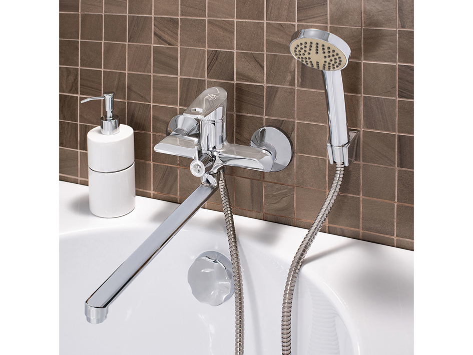 Смеситель для ванны д/н SL137-006E  РМС