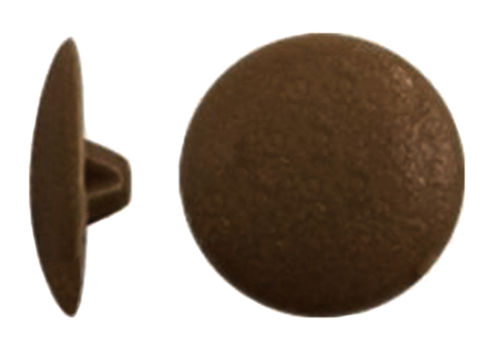 Заглушки для шурупов 30шт темно корич.   FIT