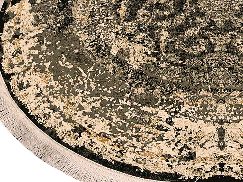 Ковер ARGHAVAN 200X300 AZIN VINTEGE BLACK ОВАЛ   FARRAHI