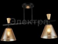 Светильник 04864-0.3-02 BK+WOOD      ELEKTRA  