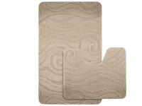 Набор ковриков для ванной CLASSIC 50X80+40X50 CLT202018-S.STONE-197   BANYOLIN HALI