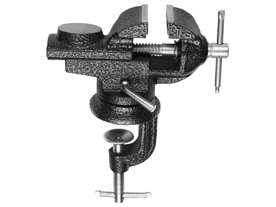 Тиски 50мм поворотные TOLSEN