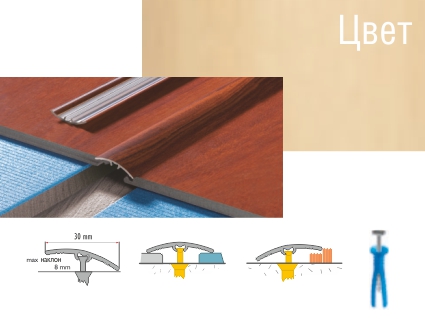 Листва 30мм 1.8м сосна ясная      CEZAR