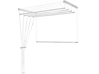 Сушка для белья 1.6м Лиана потолочная белая  ARVAD GROUP