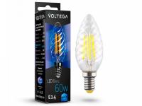 Лампа светодиодная 6W E14 4000 CORN Crystal Candle VOLTEGA  ФАКЕЛ Лампа светодиодная 6W E14 4000 CORN Crystal Candle VOLTEGA  ФАКЕЛ