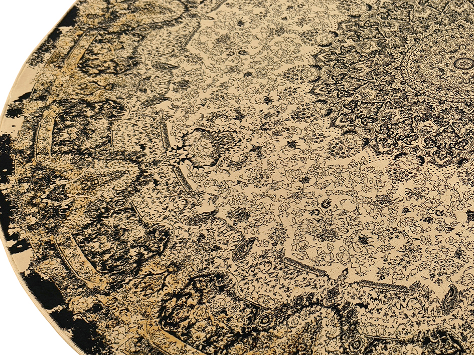 Ковер ARMAN 120X120 AZIN VINTAGE -ARMAN BEIGE КРУГ   FARRAHI