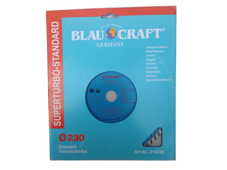 Круг отрез по бетону 230 BLAUKRAFTT