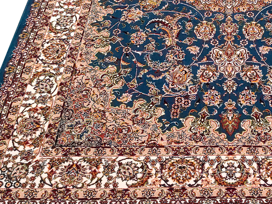 Ковер BARZIN 150X225 SHAH ABASI BLUE   FARRAHI