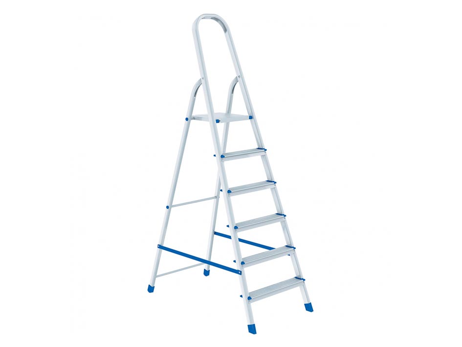 Стремянка 6ст.алюминиевая            СИБРТЕХ