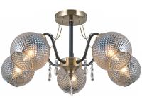 Светильник IL 0432-5CSQ-29 AB BK     ELEKTRA