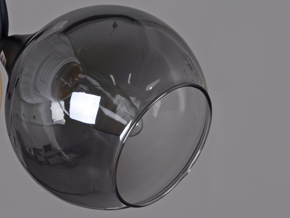 Светильник 06780-0.3-03 BK+WOOD      ELEKTRA