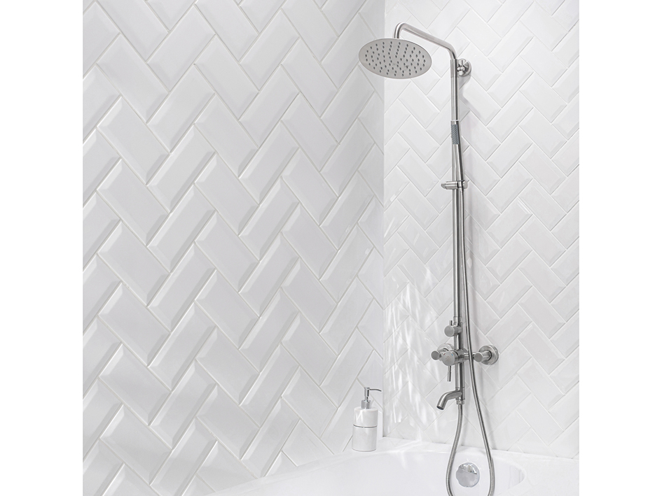 Душевая стойка с смесителем SUS124-009DK-1  РМС