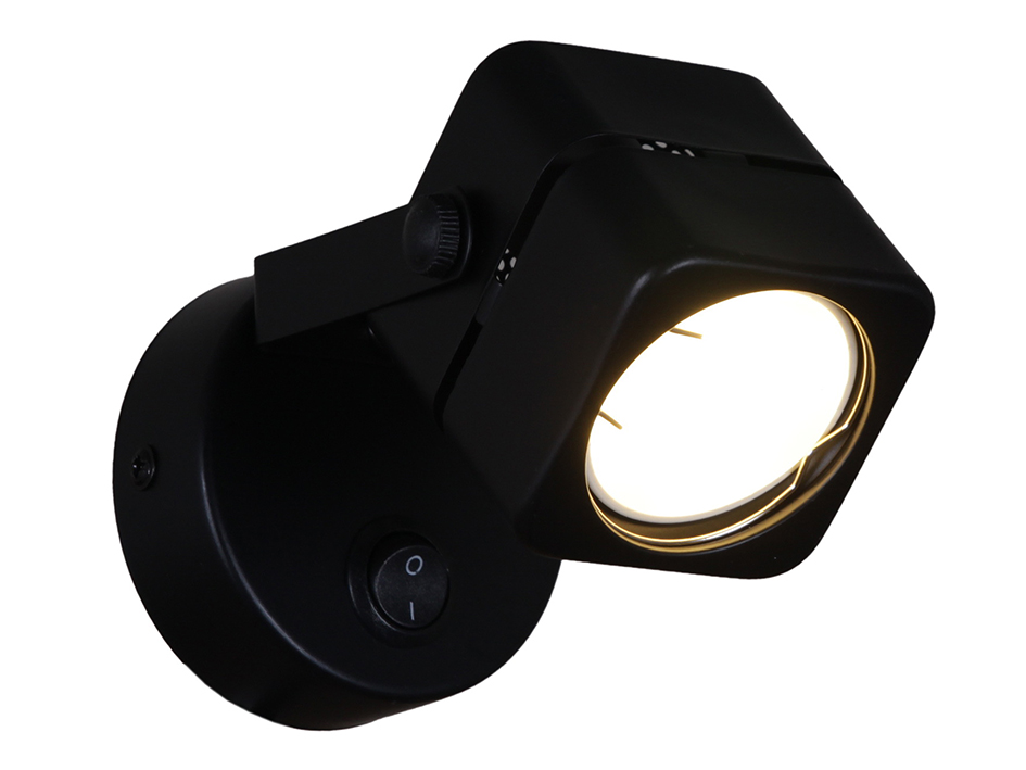 Светильник 16022-9.5-001 CT MR16 BK      ELEKTRA