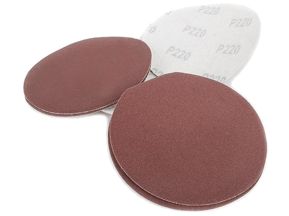 Круг наждач.220 на липк.осн 127мм