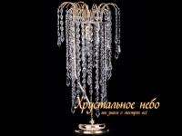 Настольная лампа Зима №2 ЗОЛОТО     ХРУСТАЛЬНОЕ НЕБО