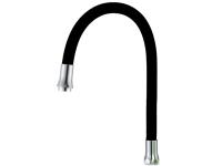 Излив силиконовый черный S134BL  РМС