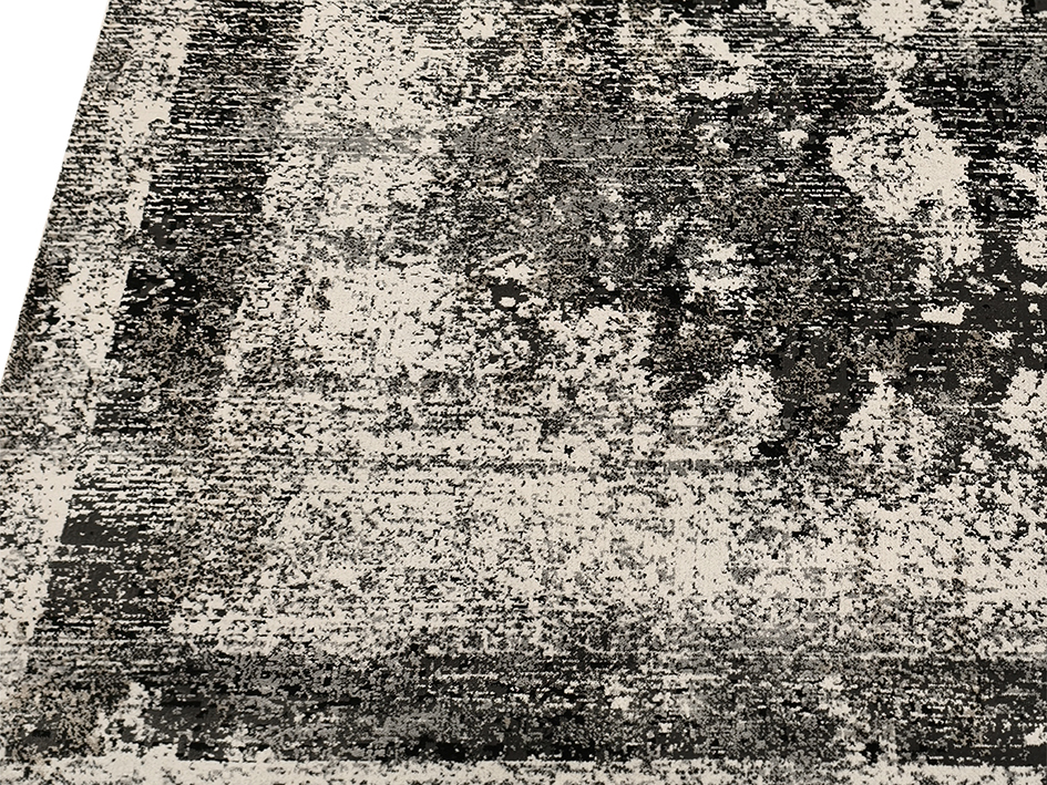 Ковер DAHLIA 200X290 0591A D.GREY BLACK SH  FDS OZ KAPLAN 