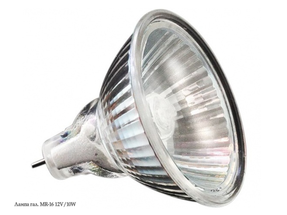 Лампа галогеновая MR-16 12V 10W   ELEKTRA Лампа галогеновая MR-16 12V 10W   ELEKTRA
