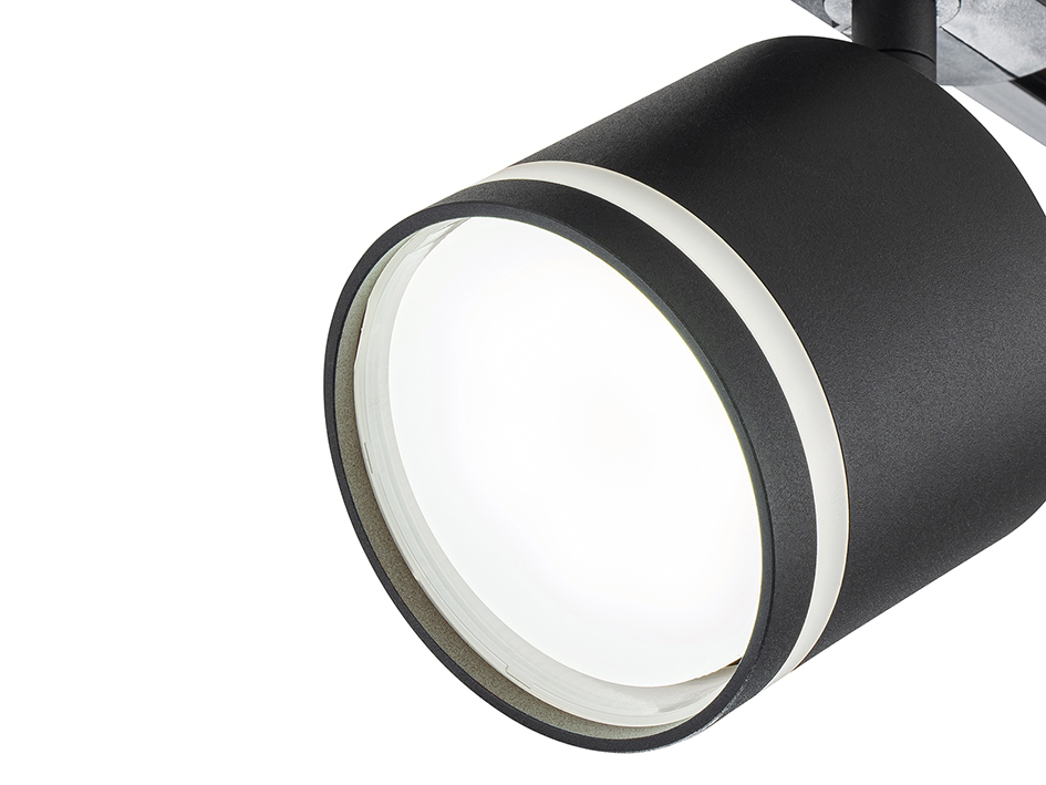 Cветильник трековый 20009TRA/02 LED SBK 10W 4200 черный матовый  ESCADA