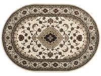 Ковер TAJMAHAL 200X290 TJ300 CREAM/CREAM ОВАЛ  FDS OZ KAPLAN 