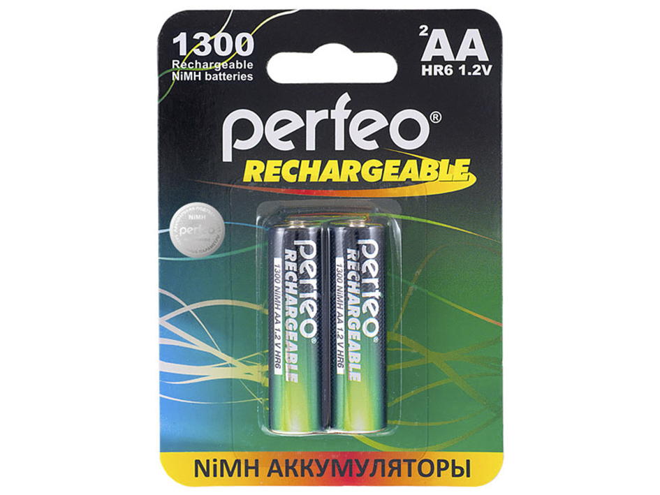 Элем питан R6 PERFEO 1300 mAh h 2шт   Элем питан R6 PERFEO 1300 mAh h 2шт