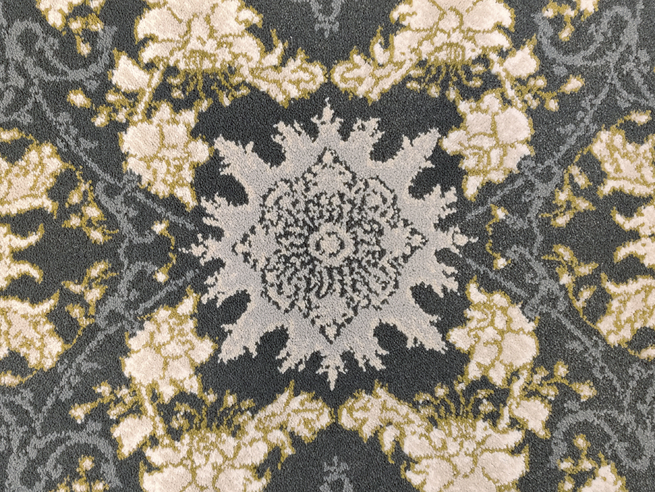 Ковер BARZIN 160X230 ALMA DARK LIGHT GRAY ОВАЛ NEW   FARRAHI