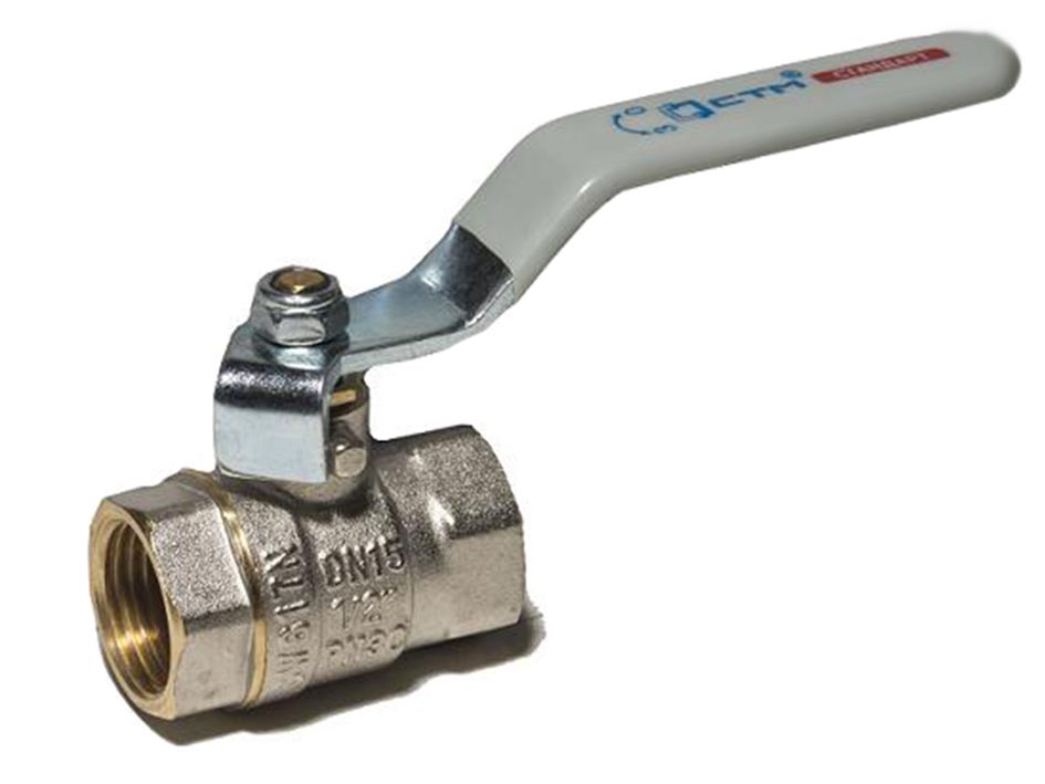 Кран шаровый 1/2  г.г. рычаг СТАНДАРТ  СТМ