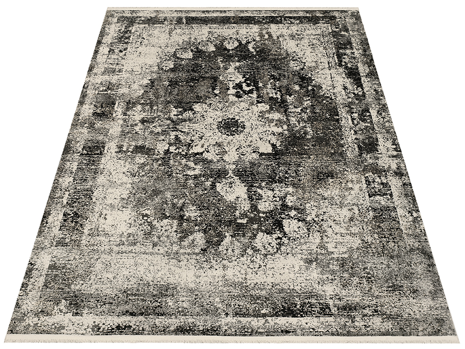 Ковер DAHLIA 240X340 0591A D.GREY BLACK SH  FDS OZ KAPLAN 