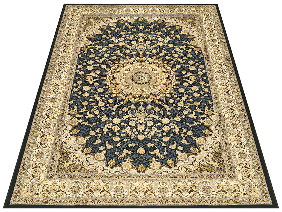 Ковер HASHT BEHESHT 150X225 YEKTA DARK BLUE   FARRAHI