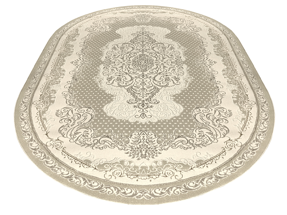 Ковер ASTER 160X230 01193B C.BEIGE-SALMON ОВАЛ  FDS OZ KAPLAN 