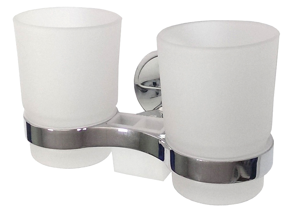 Стакан двойной настенный 1208  САНАКС