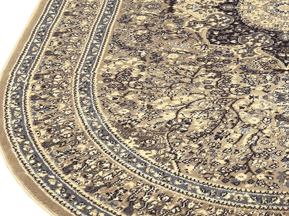 Ковер GULENDAM 120X180 11605B D.BEIGE ОВАЛ   PREMIER HALI