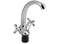 Смеситель для мойки АБС пластик хром 4411 BRIMIX  САНАКС нез