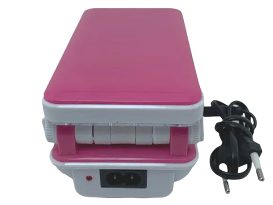 Настольная лампа 6Вт РОЗОВЫЙ светодиодная аккум. IN HOME