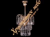 Люстра Зима Дубик ЗОЛОТО     ХРУСТАЛЬНОЕ НЕБО