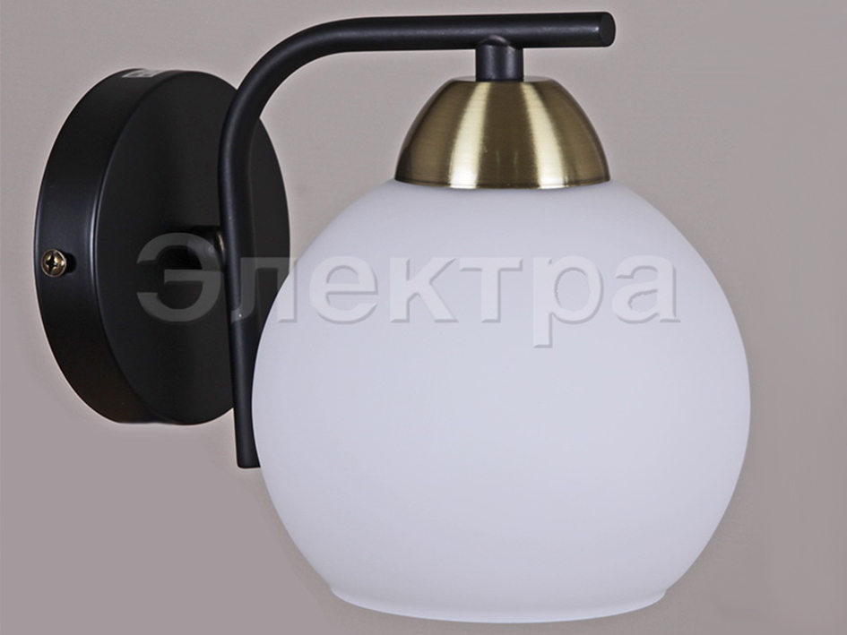Светильник бра IL 0250-1WSQ-79 BK AB     ELEKTRA