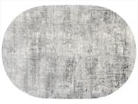 Ковер INFINITY SILK 240X340 02705A GREY ОВАЛ   PREMIER HALI