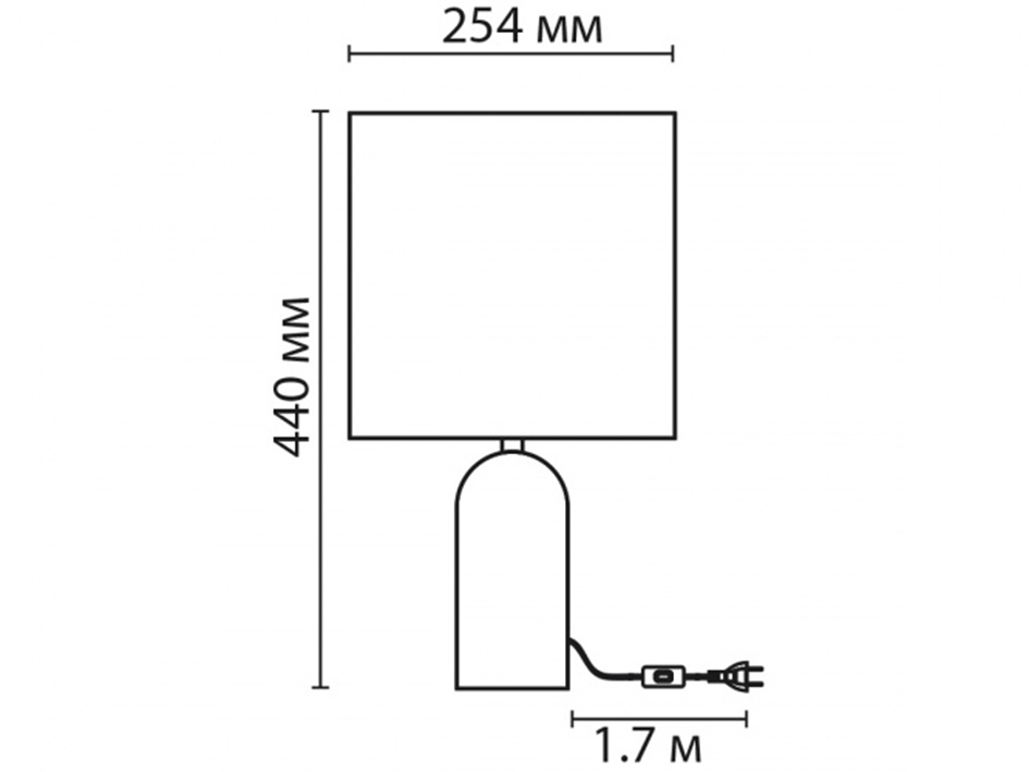 Настольная лампа 8149/1T AKIVI (0048145)  СОНЕКС