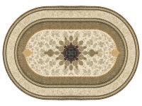 Ковер HASHT BEHESHT 150X225 SHIMA CREAM ОВАЛ   FARRAHI