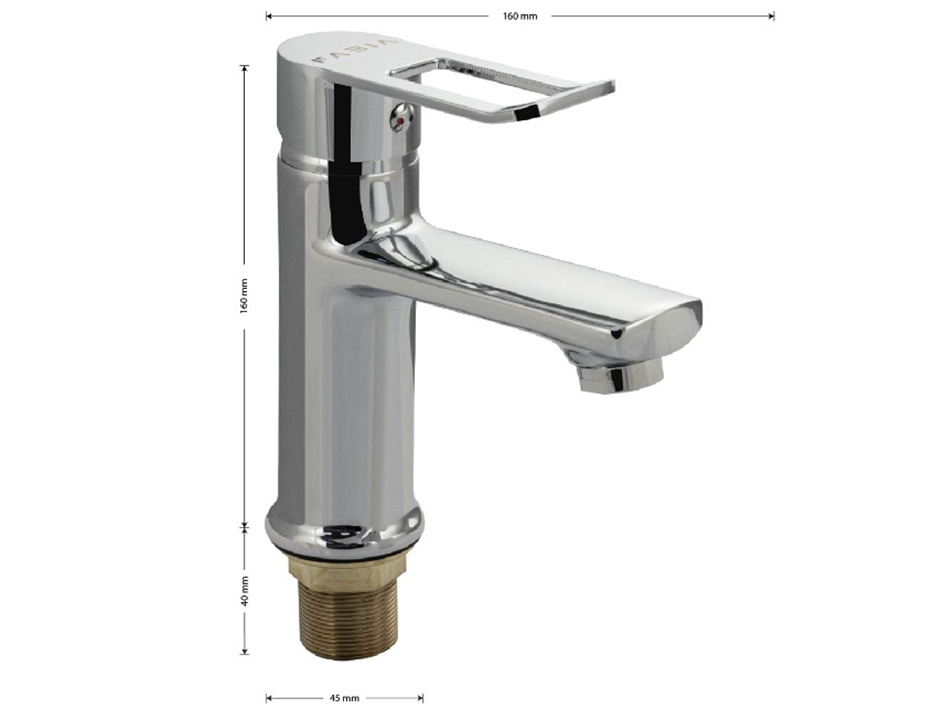 Смеситель для умывальника 9730  Fabia  САНАКС 